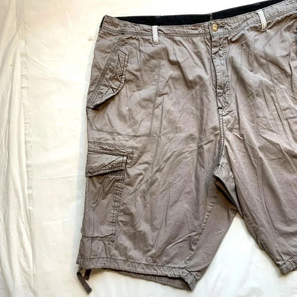 Sean‎ John Cargo Shorts Mens 45x14.5 Relaxed Longer Length Heavyweight Summer